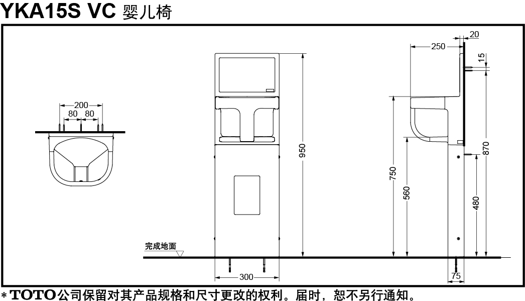 その他 YKA15S YKA15S VC-TOTO China