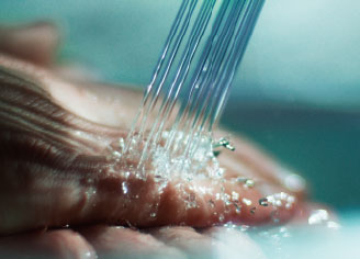 Splash-free handwashing