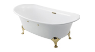 Common “pearl” bathtubs