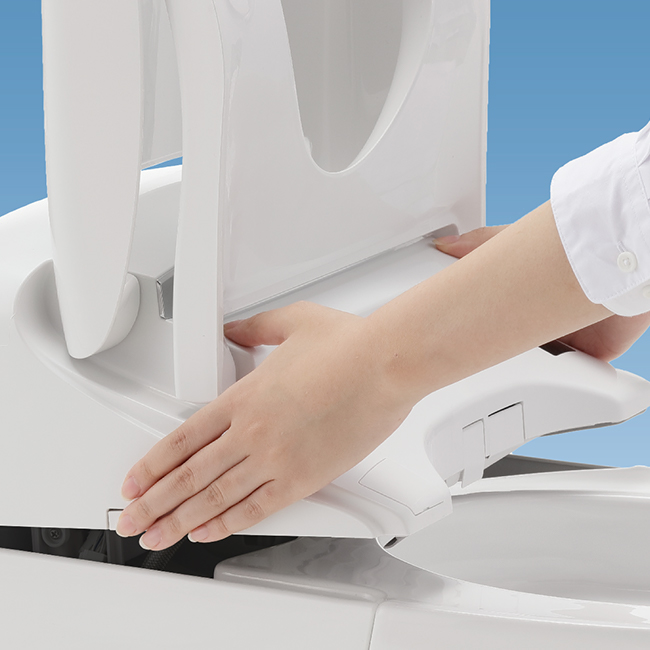 一键提升方便拆卸，清扫省心 2