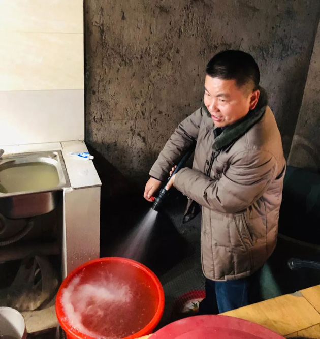 张家界市漩水村饮水工程竣工验收