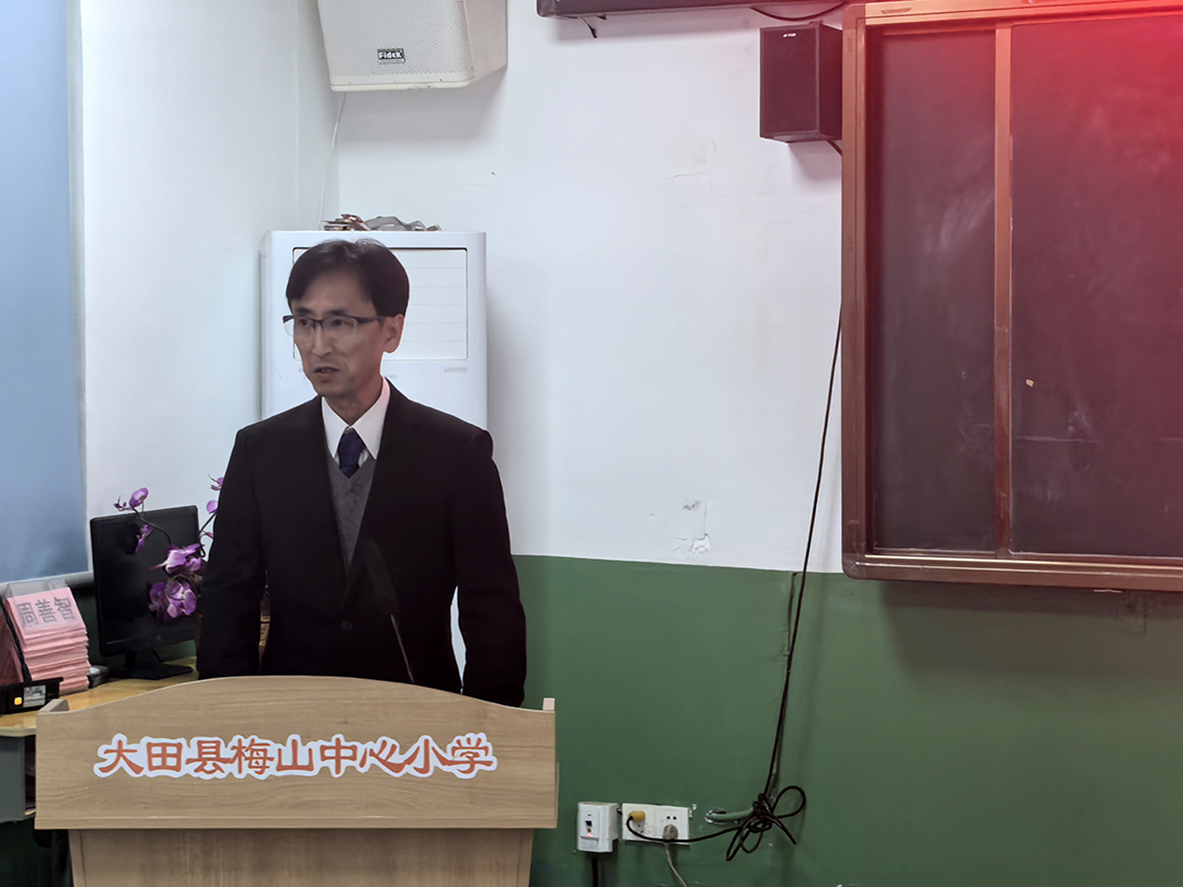 东陶（福建）有限公司总经理麻生武讲话